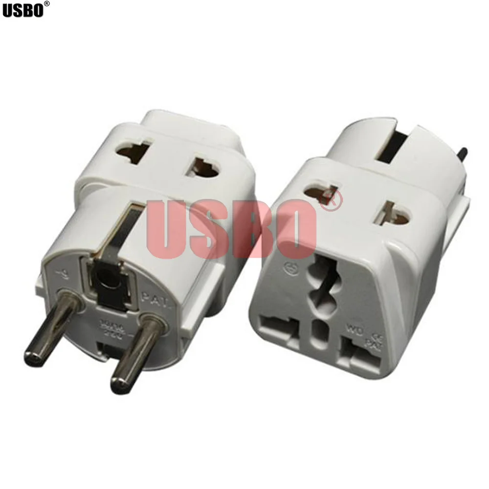 Универсальный переходник для ЕС/Великобритании/Австралии/США в ЕС дорожный