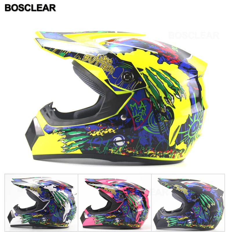 Мотоциклетный шлем для мотокросса бездорожья квадроцикл Байк горный MTB DH