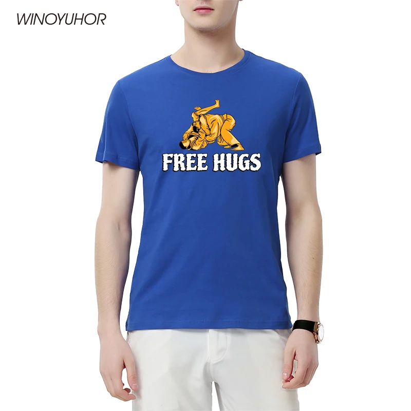 Футболка мужская оверсайз с забавным принтом хлопок дзюдо стиль японского