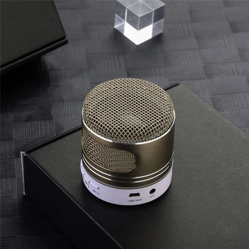 Мини Bluetooth динамик Led портативный беспроводной плеер USB светодиодный светильник