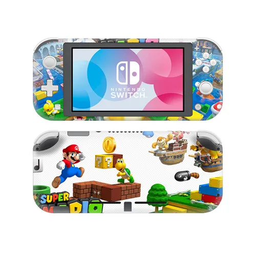 YSNSL0172 Супер Марио кожи стикеры Наклейка для nintendo переключатель Lite консоль и контроллер переключатель дорожный переключатель легкий протектор кожи виниловая наклейка - Цвет: YSNSL0172