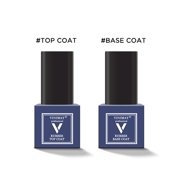 base top VINIMAY Гель-лак для ногтей верхнее Базовое покрытие УФ-гель для ногтей лак-праймер впитываемый Гель-лак для ногтей Полировочный Гель для маникюра - Цвет: base top