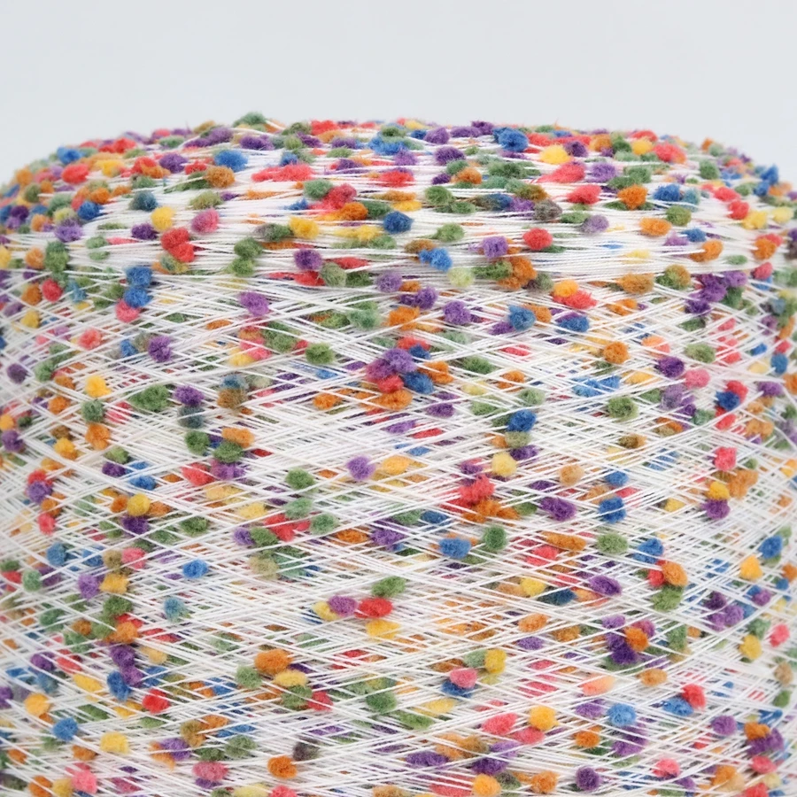 Полиэфирная пряжа для вязания шарфов свитеров 50 г | Дом и сад