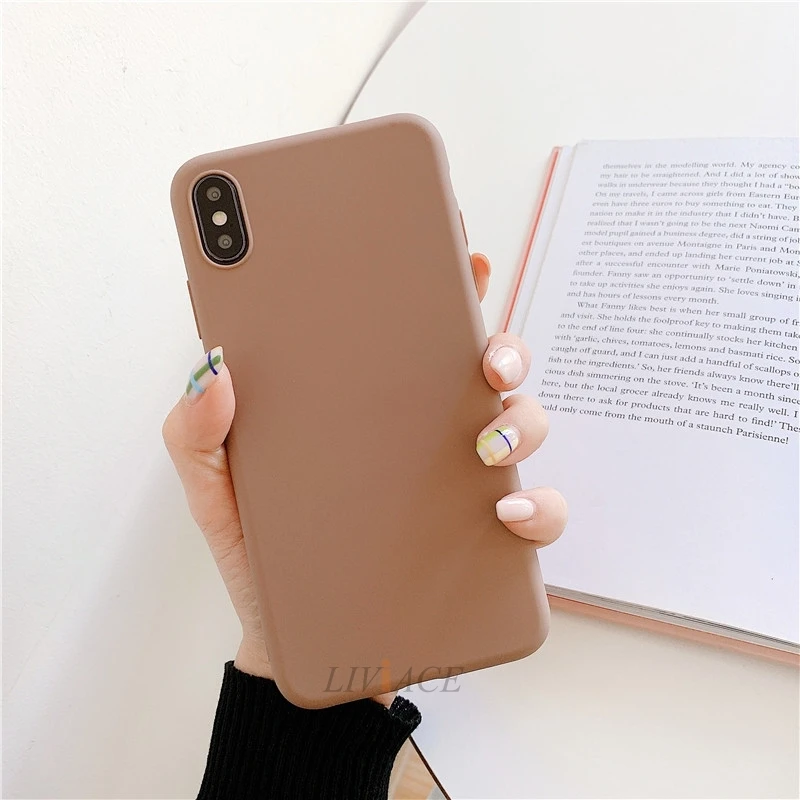 Однотонный Мягкий силиконовый чехол из ТПУ для xiaomi redmi note 8, 7, 6, 5 pro, 8a, 7a, 8tматовая задняя крышка, xiomi redmi note 8, note 8pro