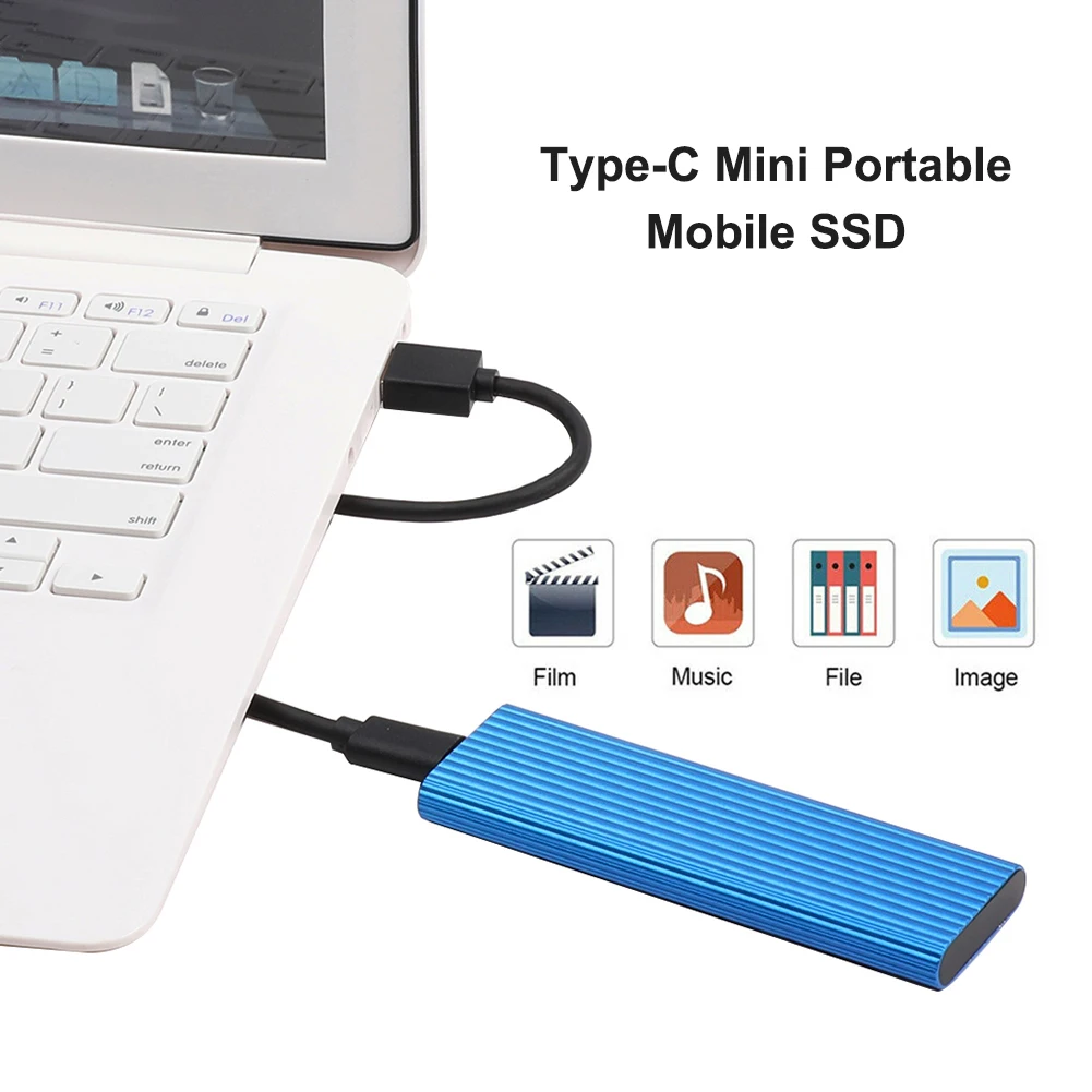 

SSD Mobile Solid State Drive 8G/32G/64G/128G/256G Storage Device Hard Drive Computer Type-C Mobile Hard Drives Solid State Disk