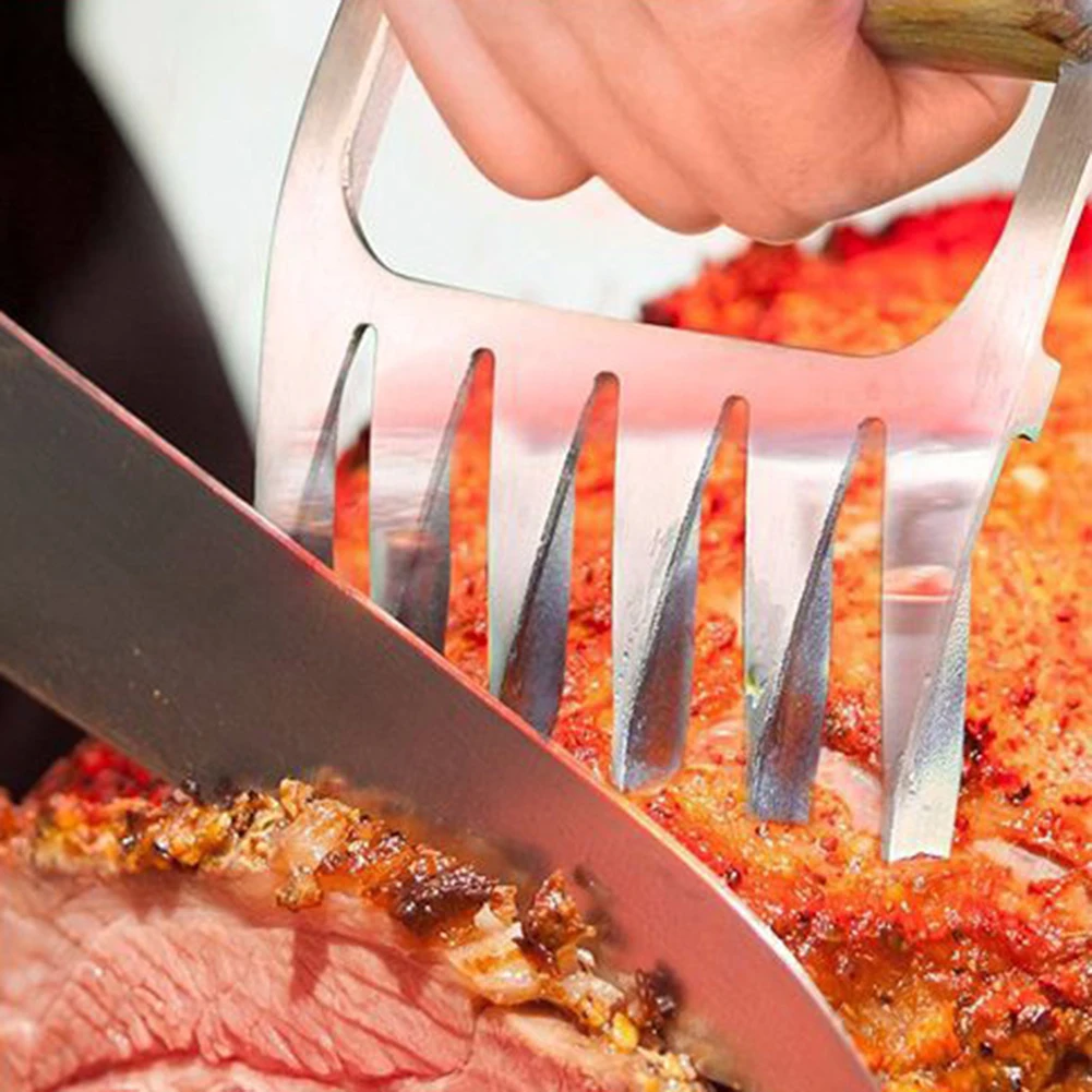 2 шт. барбекю мясо коготь принадлежности для Разделки мяса медведь прочные