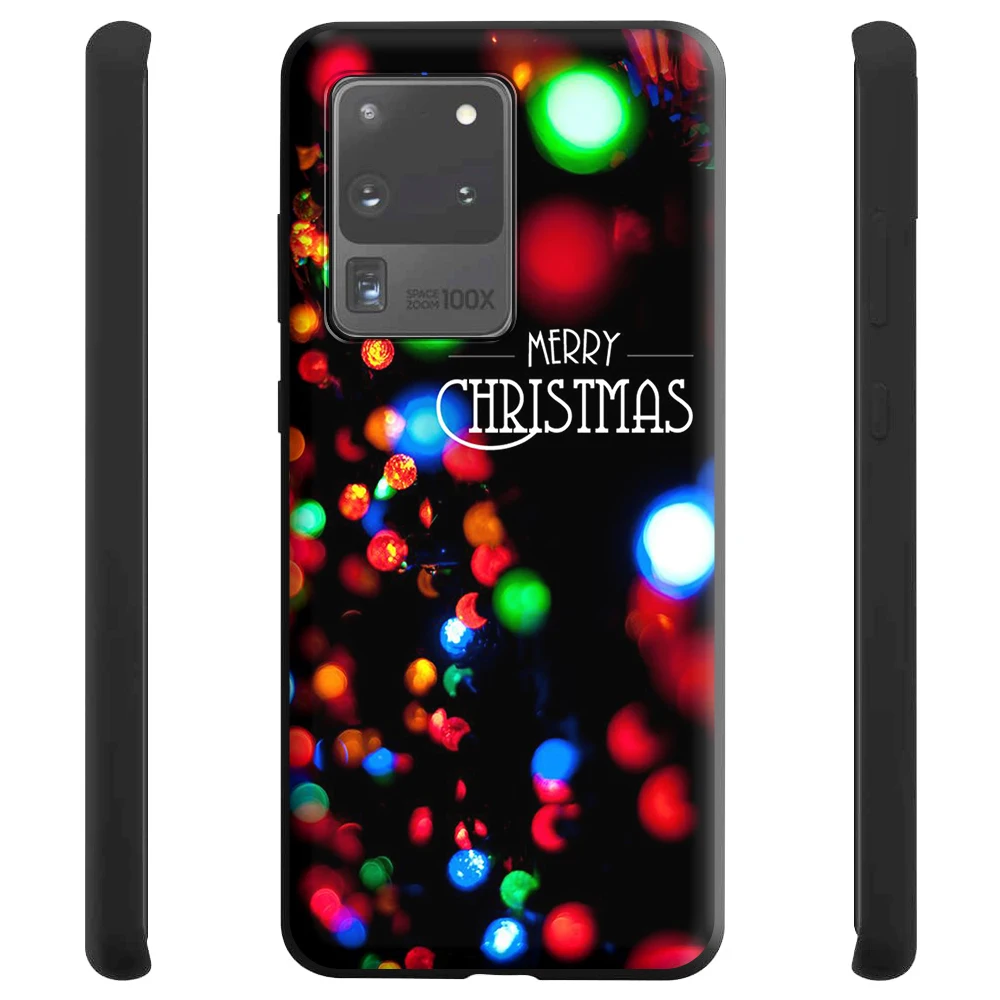 Christmas Tree Santa Claus Reindeer Case for Samsung Galaxy Note 20 10 9 8 S20 Fe S10 S10E S9 S8 Plus Ultra Lite S7 Edge | Мобильные