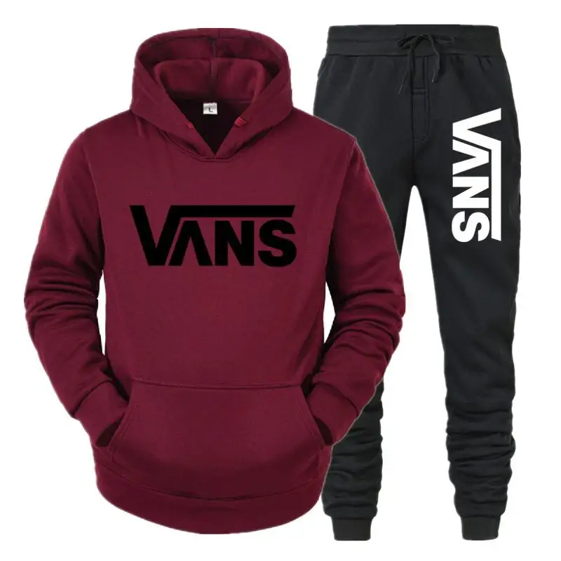 

New Sport Men's Brand Tracksuit Autumn Running Hoodie+Pants Sets 2 pieces Sweatshirt Set Gym Clothes Men Suit Men's clothing