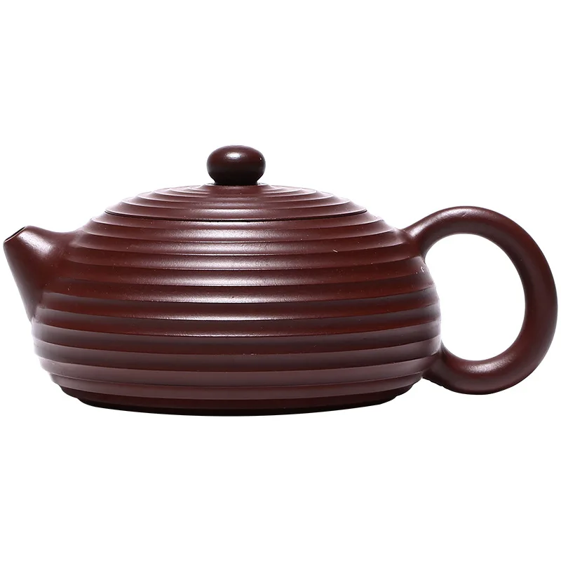 

Yixing handmade purple clay teapot exquisite purple clay Xishi teapot production area daily Teapot Tea Set
