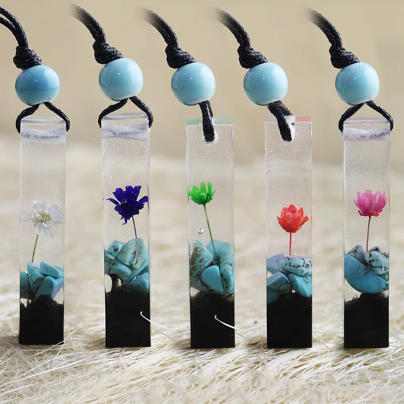 Деревянное и полимерное креативное ожерелье Dreamtime с китайским ветром деревянная