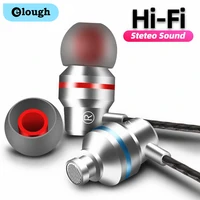 elough wired earbuds headphones 3 5mm in ear earphone sport earpiece with mic bass stereo headset for iphone 11 huawei xiaomi