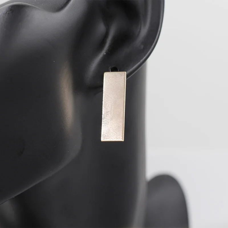 Серьги из розового золота 585 пробы с вырезами для гламурных женских свадебных