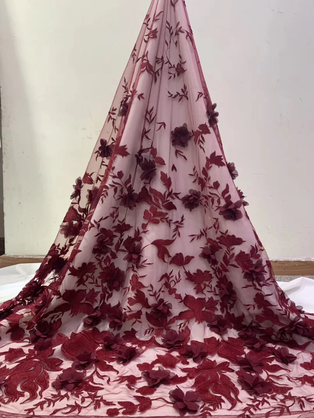 Новинка 2021 африканская кружевная ткань белый зеленый розовый цвет высокое