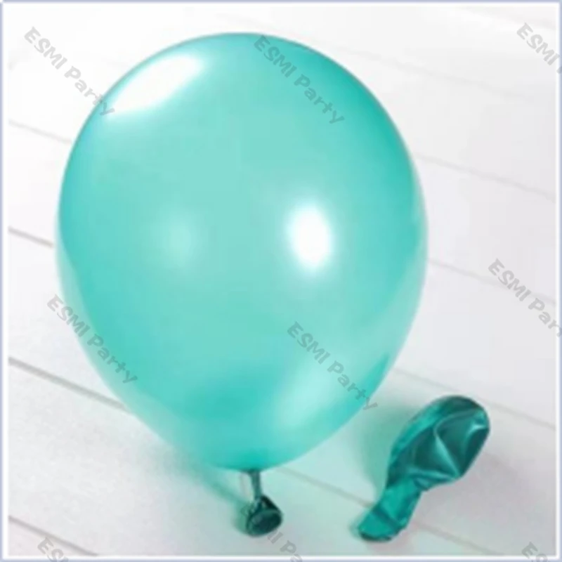 Guirnalda de globos para decoraci&oacute;n navide&ntilde;a, cadena de 114 piezas para decoraci&oacute;n de Navidad, &aacute;rbol de Navidad artesanal, verde, perla, verde oscuro, 2022 piezas-5