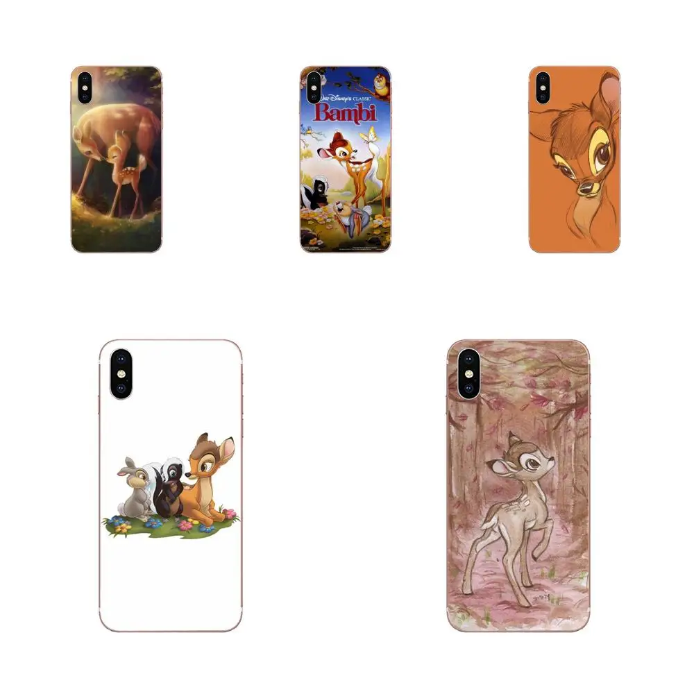 Мягкие сумки Чехлы для Xiaomi Redmi Note 9 PRO Max 9s Mi9 mi10 lite Pro K30 K20 5G redmi 7 8a Cute Bambi | Мобильные