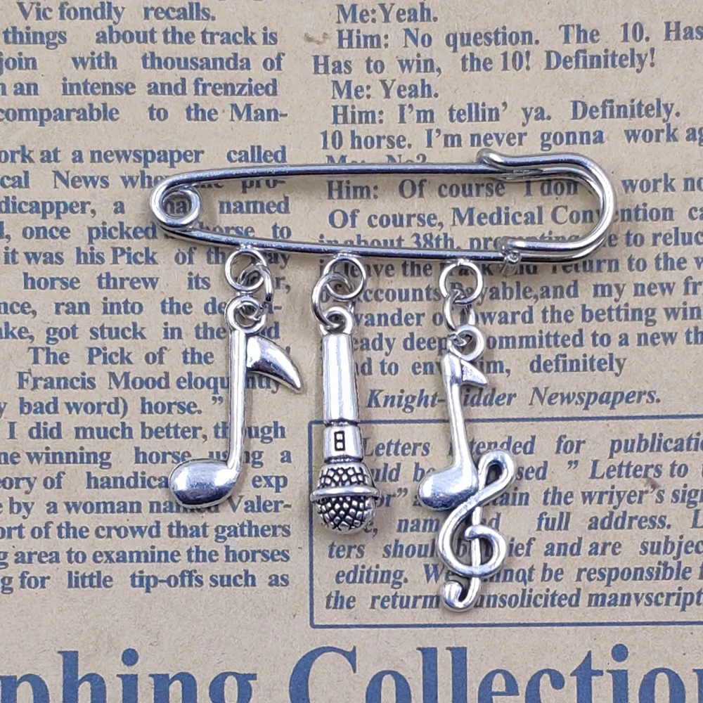 8 формы в стиле ретро с серебряным покрытием музыкальный символов серии гитары