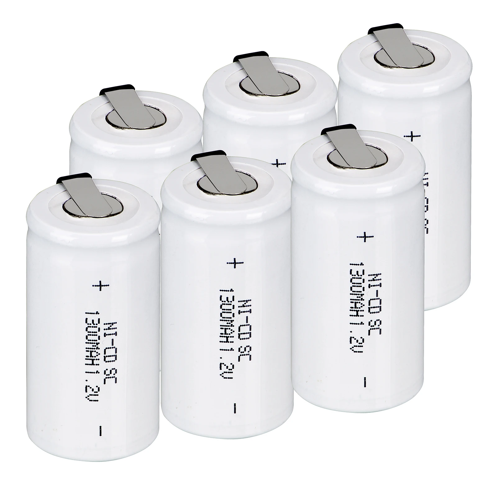 2~ 16 шт 1300mAh nicd 1,2 v батарея sub c sc 1,2 v ni-cd ni cd аккумуляторы желтый
