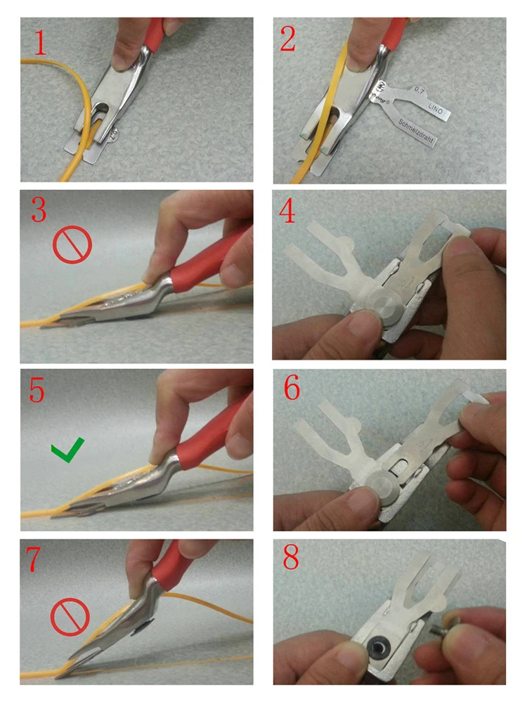 

red Welding wire trimmer