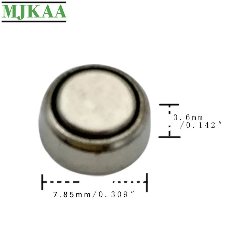 MJKAA 100 шт. AG3 Cell Coin 1 55 в щелочная батарея L736 384 SR41 192 SR41SW CX41 LR41 392 кнопочные батареи для