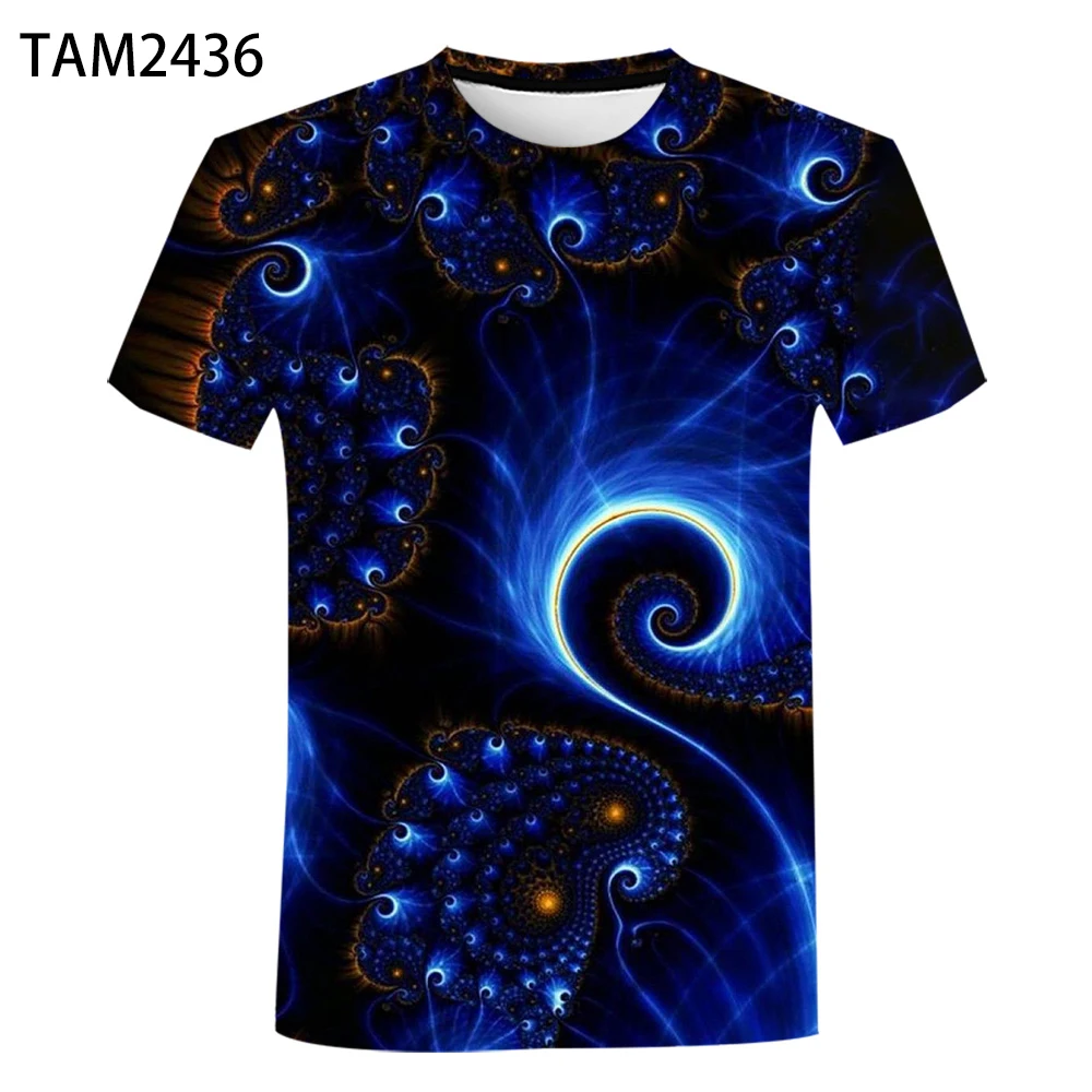 

Fashion T-shirt Sports Leisure Children's Top 2021 Harajuku Street Retro Men's / Women's Cartoon 3D Round Neck Short Sleeve Tees