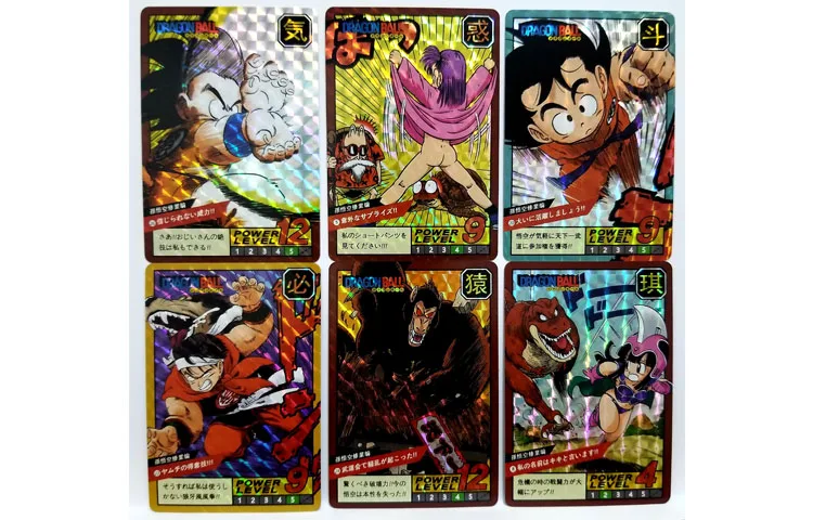 40 шт./компл. флэш-карты с героями дракона Гоку бульма Каме сеннин детские игрушки