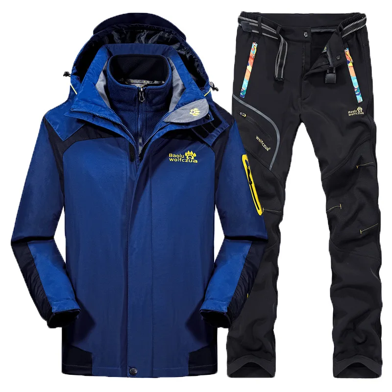 Мужской лыжный костюм уличная одежда для альпинизма походная куртка мягкие
