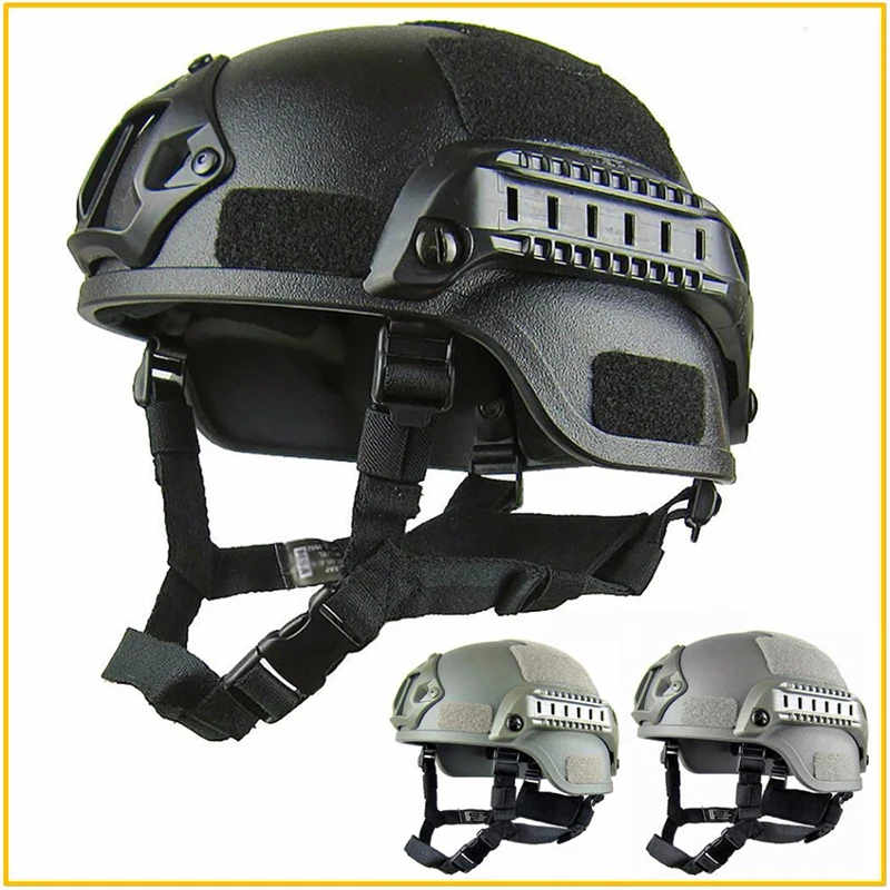 Quality Lightweight FAST Helmet MICH2000 Airsoft MH Tactical Outdoor Painball CS SWAT Riding Protect Equipment | Спорт и развлечения