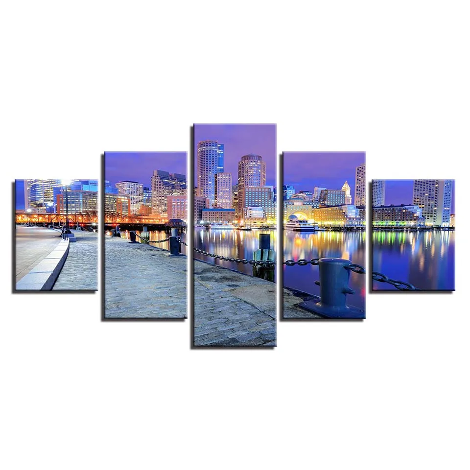 

Home Art Posters Anime Scenery HD 5 Pieces Decoration for Room Decor Posters Wall Art Wall Paintings Home Decor Anime Poster