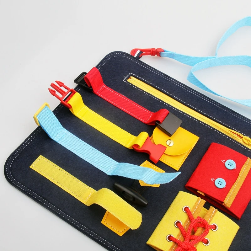 

Dressing Learning Board Baby Early Education Cloth Book Toys Children's Educational Aids