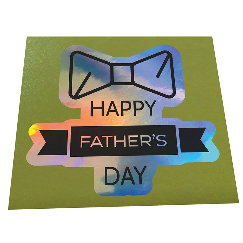 Рисунок 6 - Глянцевая Золотая наклейка