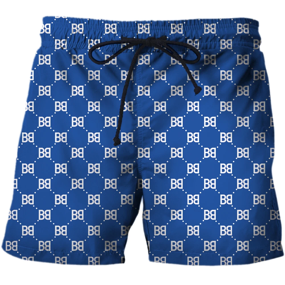

BB men's quick-drying pants fashion casual swimwear beach shorts fashion street sports pants