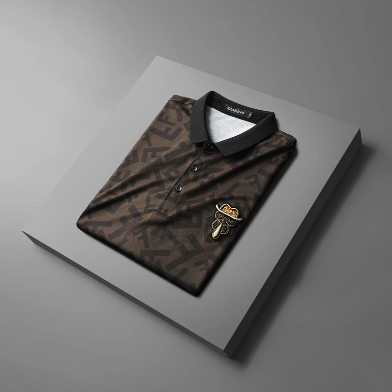 

Men Clothing Brand Polo Shirt Men Business Casual Solid Male Polo Shirt Short Sleeve High Quality Pure Cotton clothing E0331