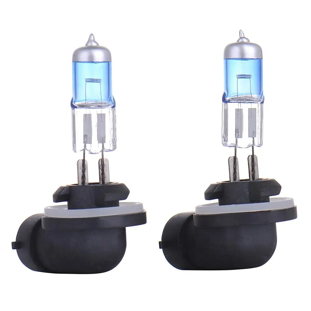 Галогеновые лампы для фар H27 2 шт. 880 881 12 В 27 Вт H27w/2 H27w/1 3000K 5000K белые автомобильные