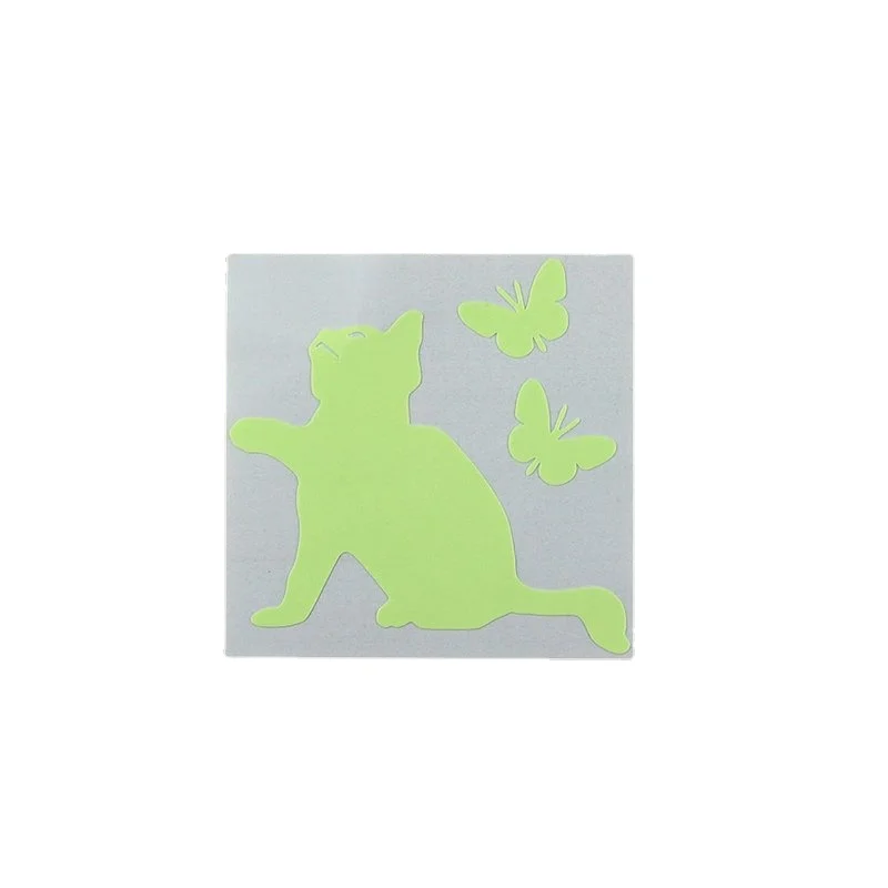

Creative Switch Luminous Stickers Glow In The Dark Wall Decals Kids Rooms Home Decor Fluorescent Vinyl Mural Art 3d stickers