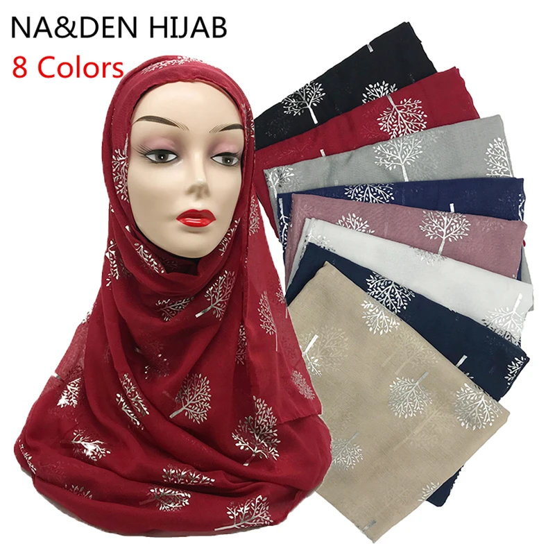 Новое поступление 10 шт. простой шикарный вискозный хиджаб шарф мерцающий с