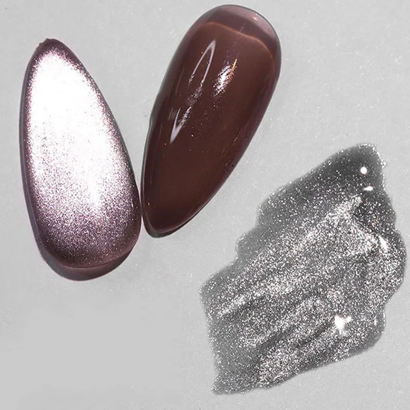 Гель лак для ногтей кошачий глаз постоянный гель полированный 9D Магнитный