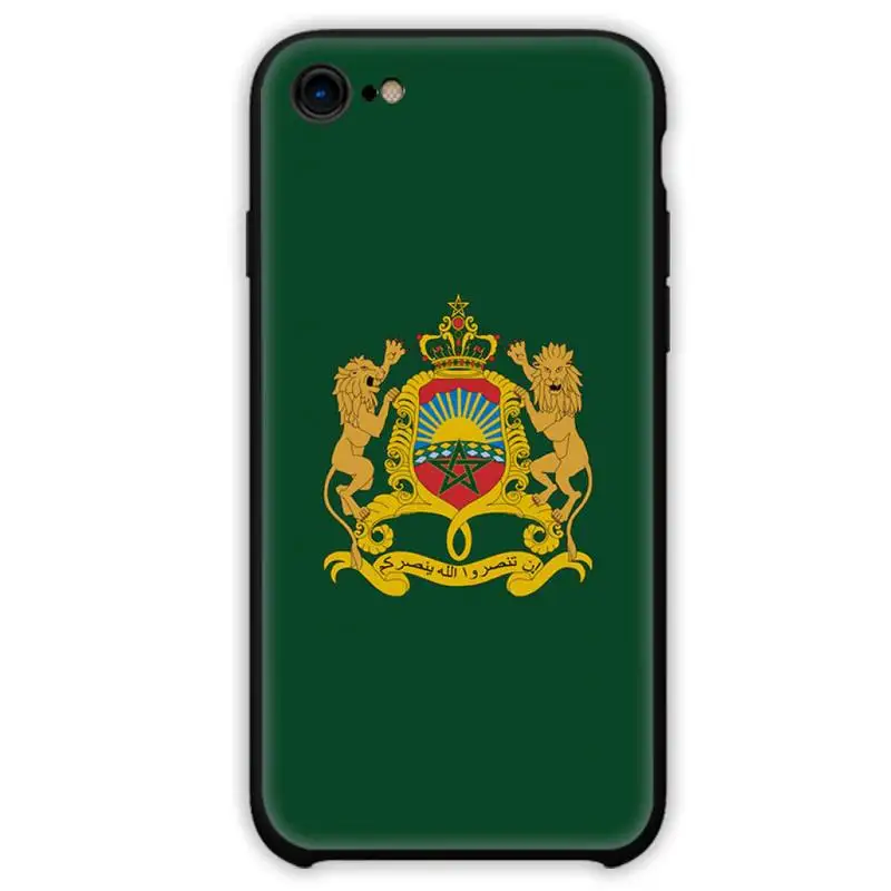 

Maroc Morocco Flag Phone Case for iPhone 11 12 mini pro XS MAX 8 7 6 6S Plus X 5S SE 2020 XR