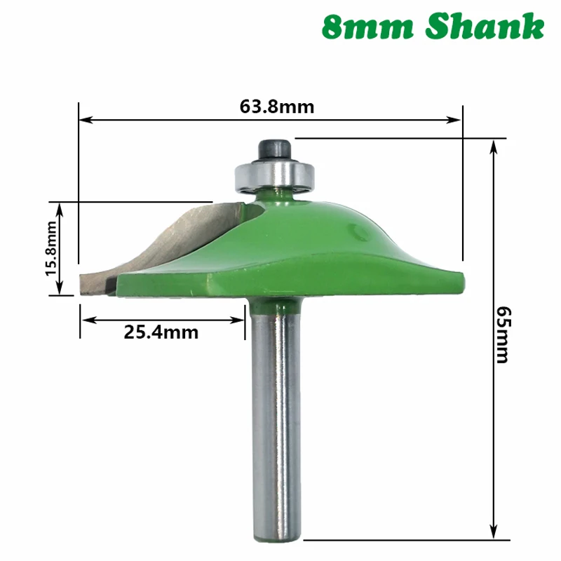 8 мм хвостовик 3 шт Дверная панель шкаф тенон фрезы направляющая для шкафа & Stile