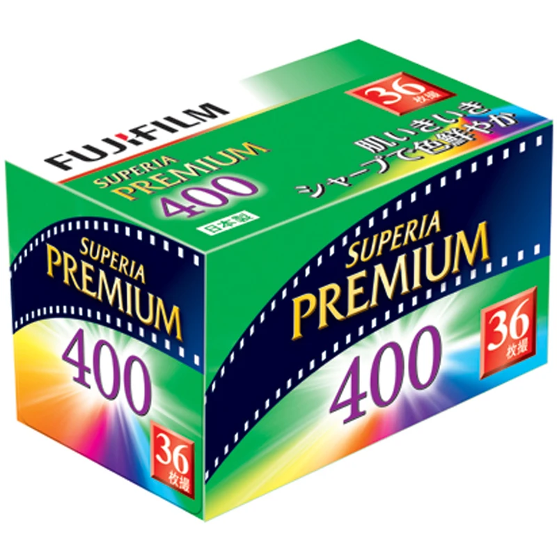 Fujifilm Superia Premium 400 цветная 35 мм пленка 36 экспозиция (X tra Upgrade Edition) для камеры формата