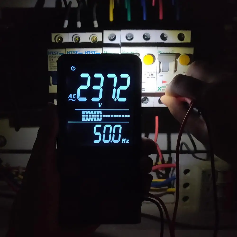 Ультра-портативный цифровой мультиметр BSIDE ADMS7 S9CL большой 3 5-дюймовый ЖК-дисплей с