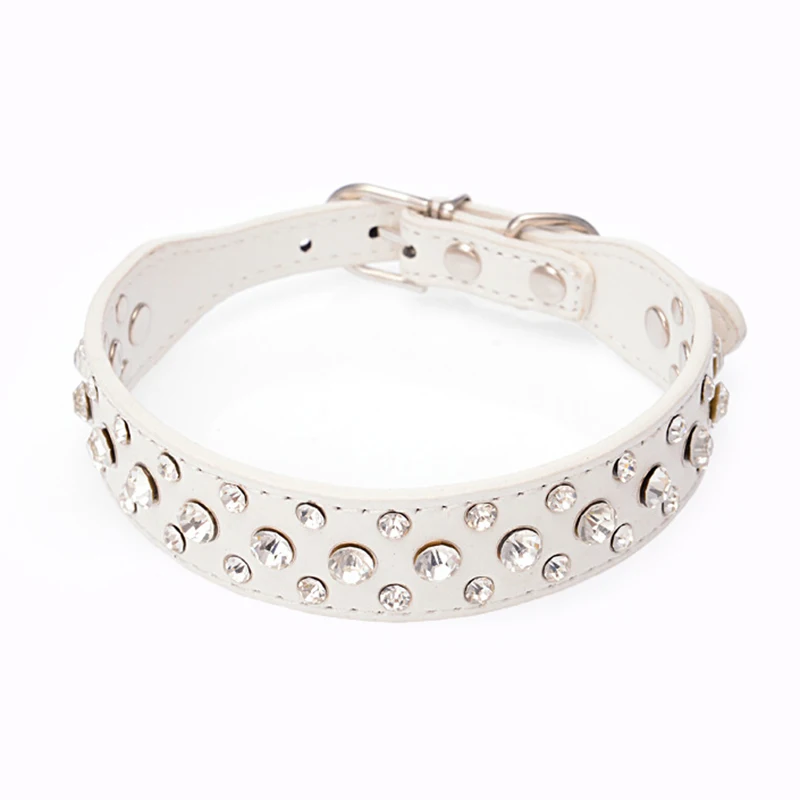 Ошейники для маленьких собак ожерелье со стразами щенков аксессуары домашних