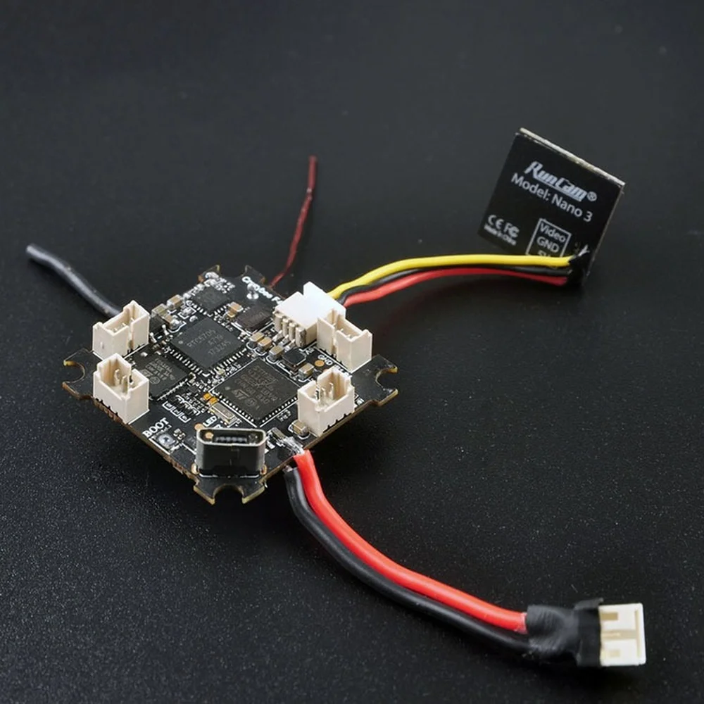 Happymodel Mobula6 часть Crazybee F4 Lite 1S Контроллер полета AIO ESC приемник и 25 МВт VTX для FPV