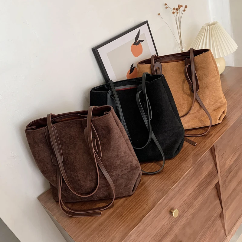 

Women Fashion Handbags Clutches High Quality Scrub Leather Hand Bag Large Shoulder Bag Women Crossbody Messenger Bags Sac A Main