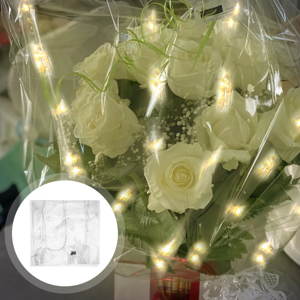 1 Набор 2 шт. блестящие оберточные бумаги для цветов целлофановые обертки