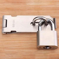 3inch4inch5inch hasp anti rust smooth 304 stainless steel hardware door latch for home