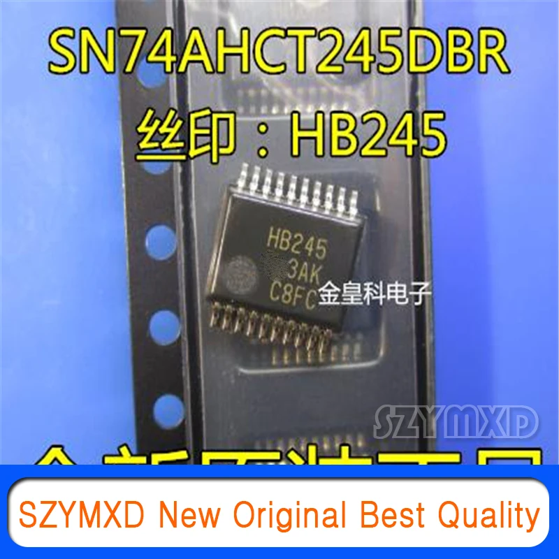 10Pcs/Lot New Original SN74AHCT245DBR HB245 eight-way bus transceiver and three-state output SSOP20 In Stock