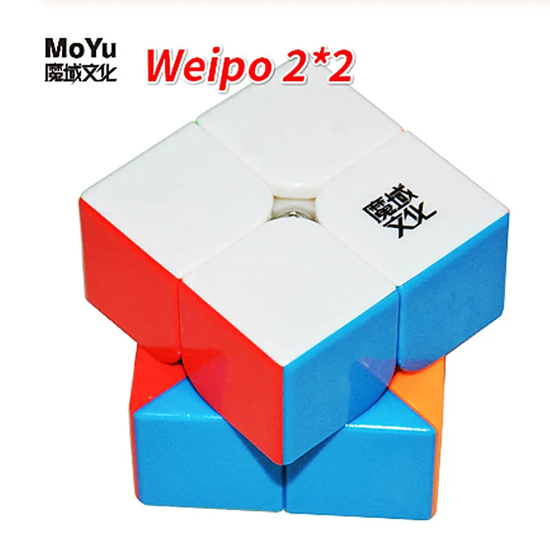 MoYu WeiPo 2x2x2 скоростной куб WEIPO 2x2 Головоломка Magic cubo moyu Профессиональная головоломка