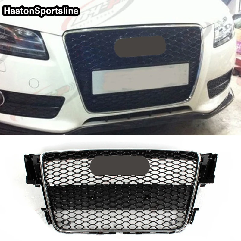 

Передняя Спортивная решетка для капота RS5 для Audi A5 S5 Sline 2008-2011, аксессуары для автостайлинга