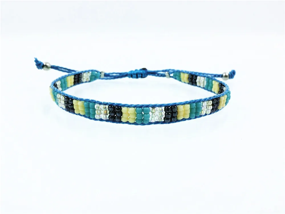 Бренд AMIU плетеный браслет в богемном стиле модные браслеты ручной работы дружбы