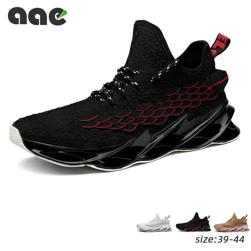 

Sneakers for Teens Lightweight Running Shoes Large Size Increased Breathable Fish Scale Flying Woven Men's Casual Tennis Shoe